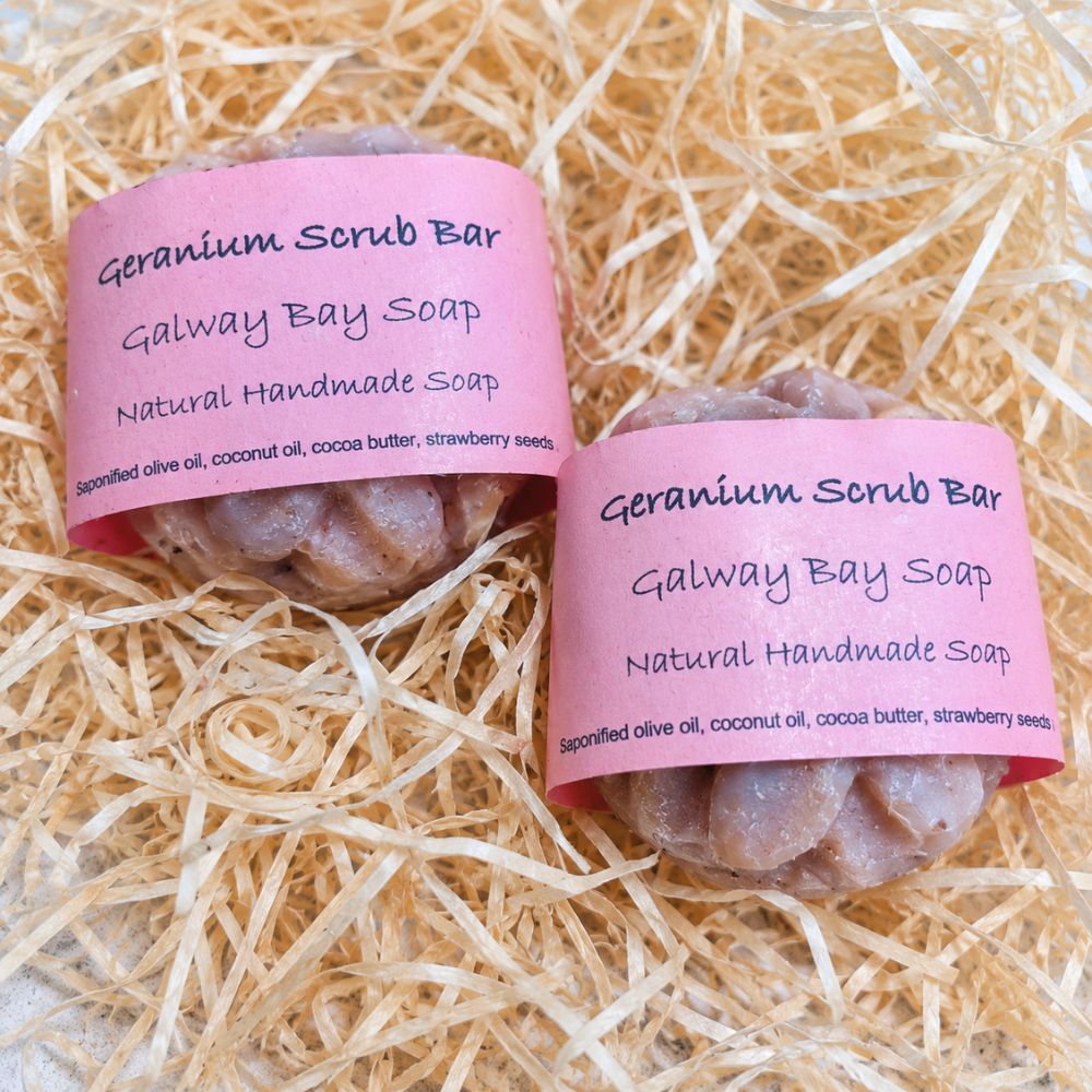 Geranium Scrub Bars