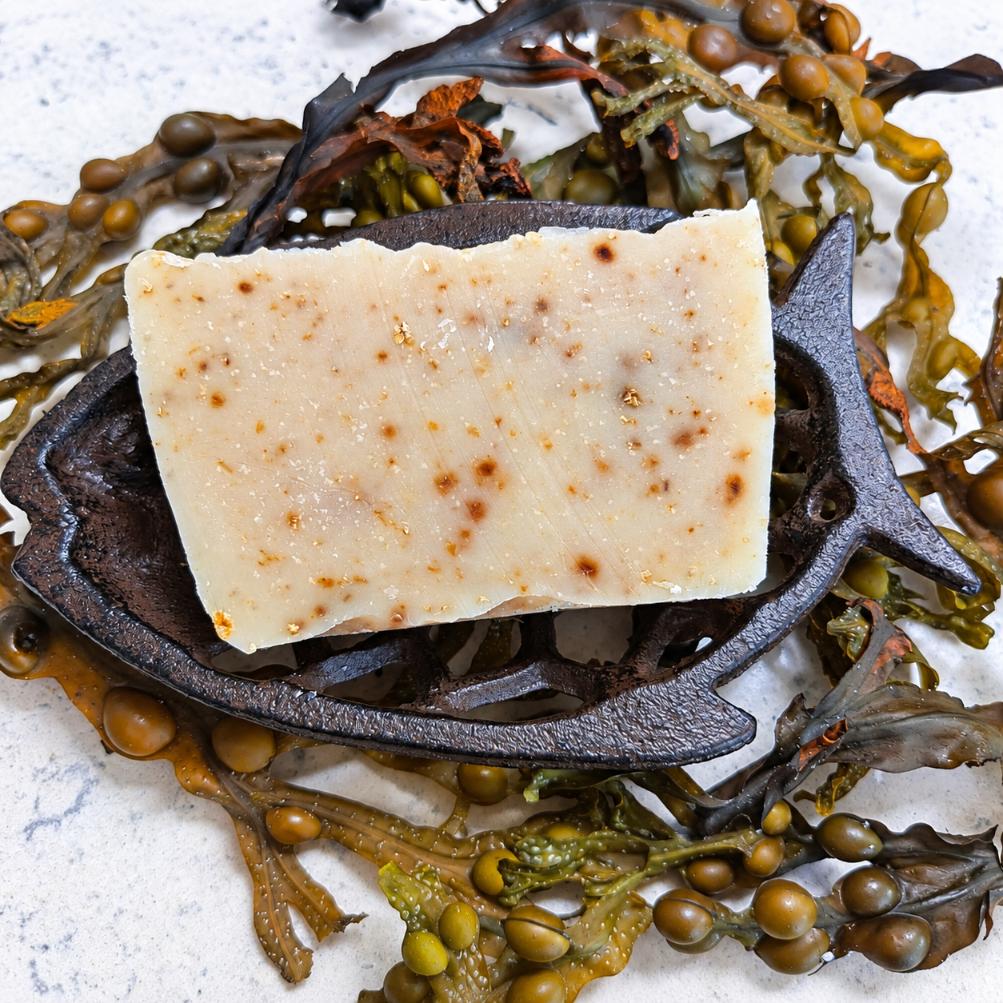 Seaweed with Honey and Oatmeal Soap